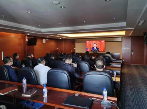 集團黨委組織黨員領(lǐng)導干部職工 收看黨的二十大開幕盛況